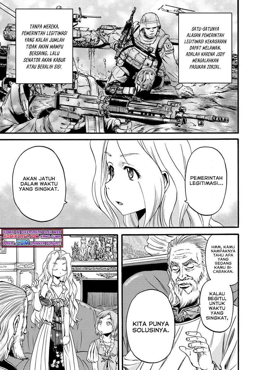 Gate – Jietai Kare no Chi nite Kaku Tatakeri Chapter 106 Gambar 30