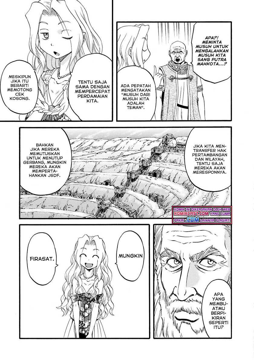 Gate – Jietai Kare no Chi nite Kaku Tatakeri Chapter 106 Gambar 32