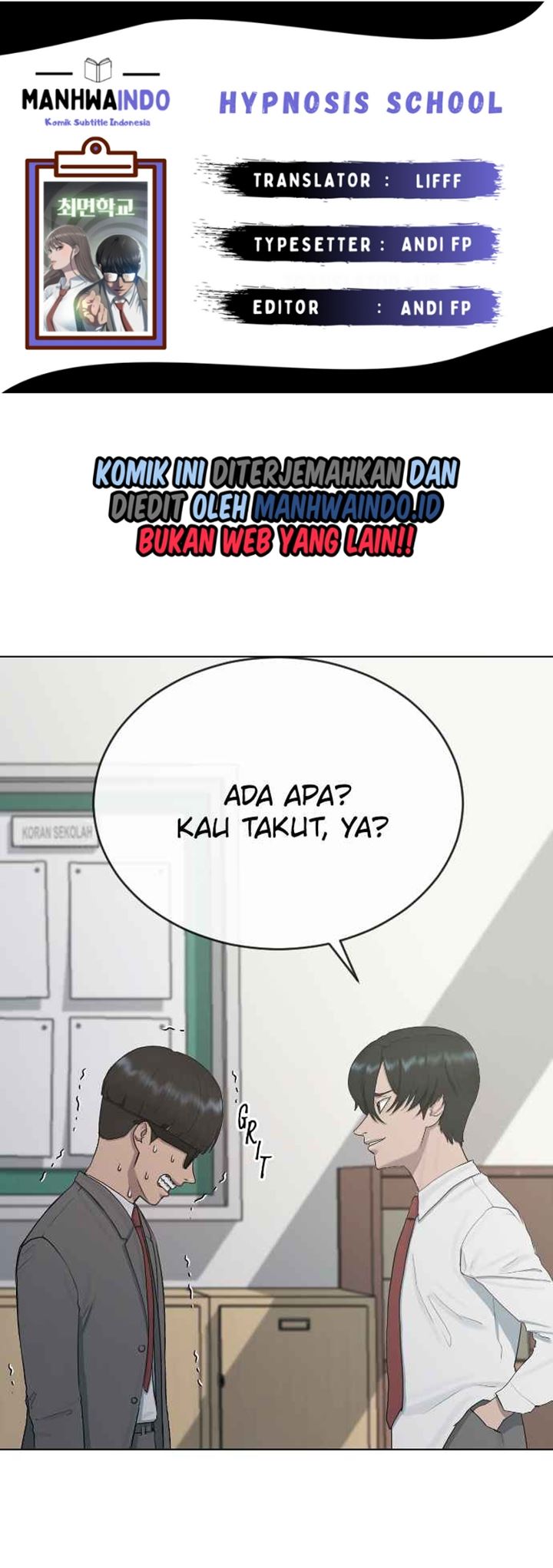 Komik Hypnosis School Chapter 25 gambar nomor 1