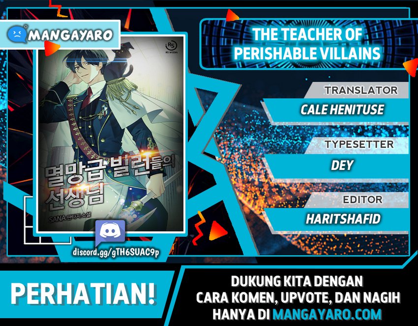 Komik The Teacher of Perishable Villains Chapter 27.2 gambar nomor 1