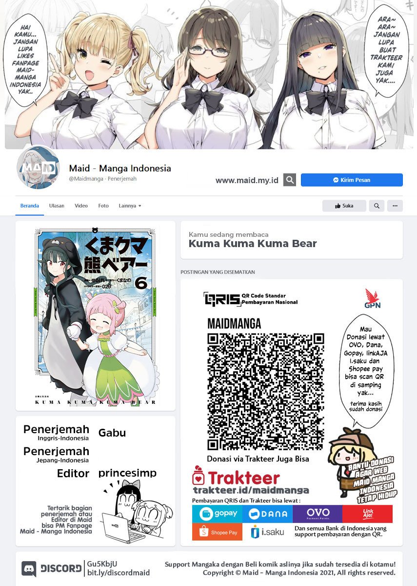 Manga Kuma Kuma Kuma Bear Chapter 69 gambar nomor 2