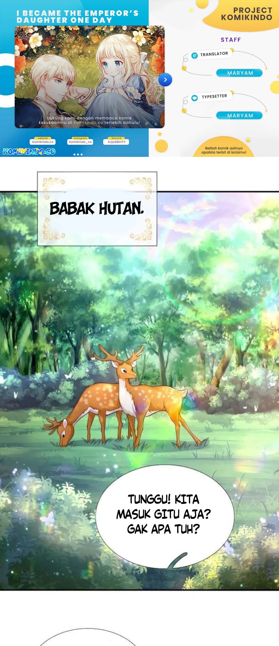 Komik I Became The Emperor’s Daughter One Day Chapter 177 gambar nomor 1