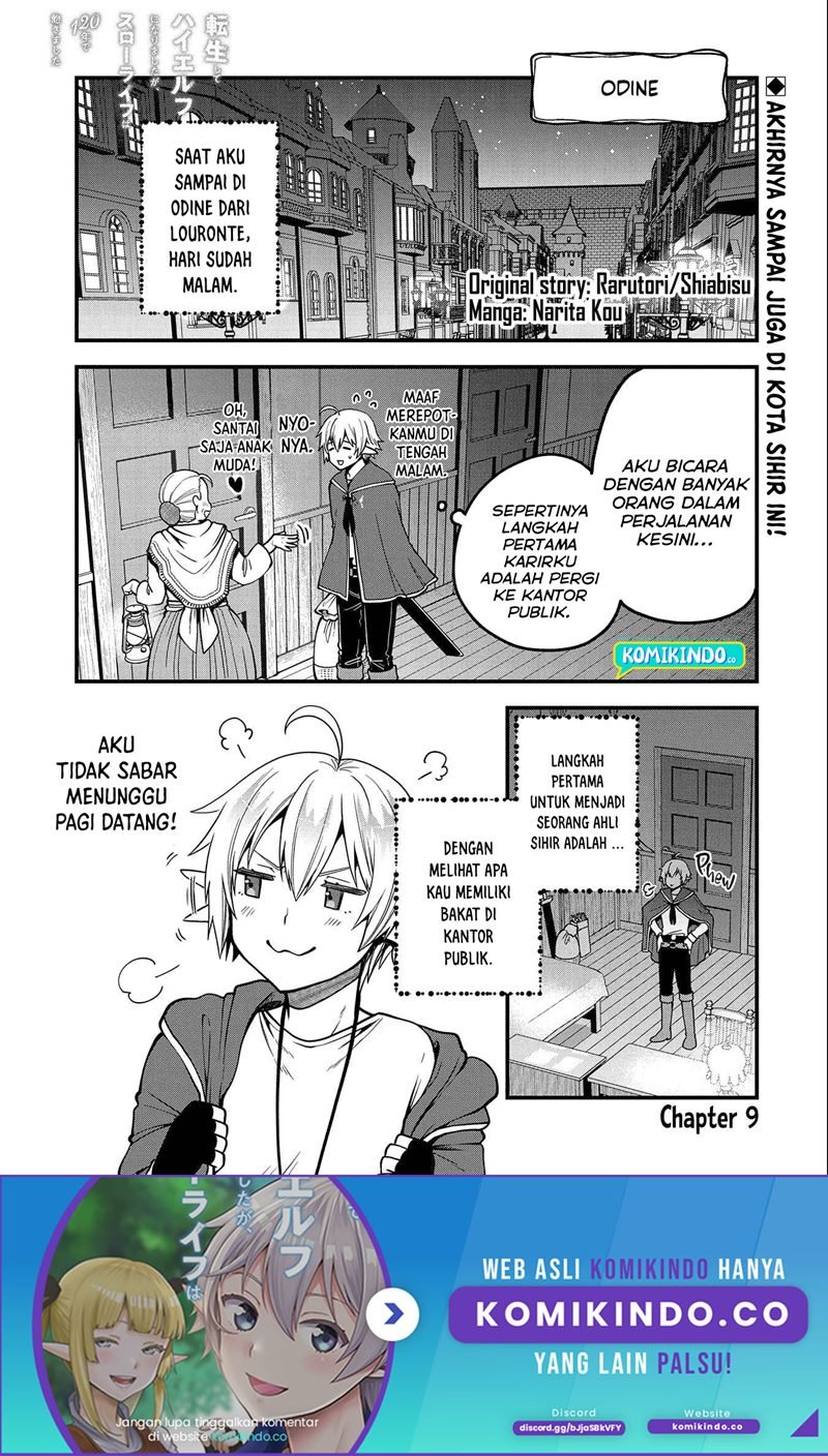 Manga Tensei Shite High Elf ni Narimashitaga, Slow Life wa 120-nen de Akimashita Chapter 09 gambar nomor 2