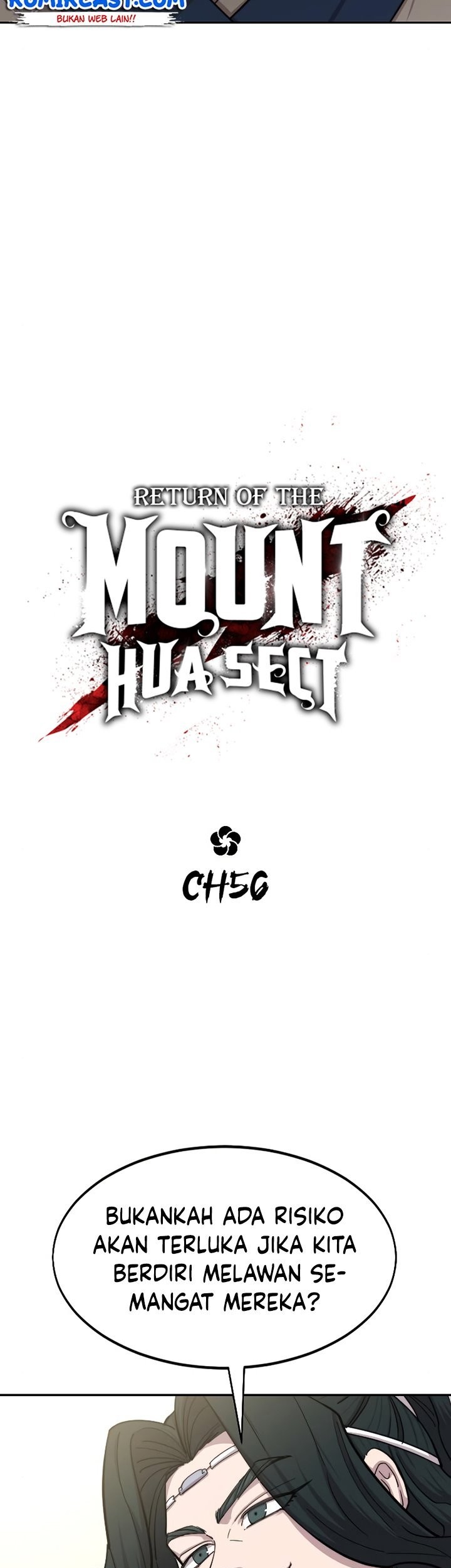 Return of the Flowery Mountain Sect Chapter 56 Gambar 47