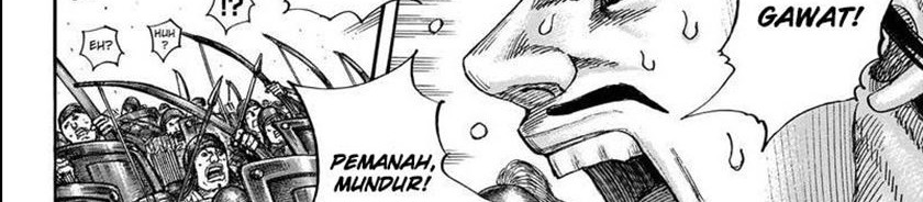 Kingdom Chapter 713 Gambar 4