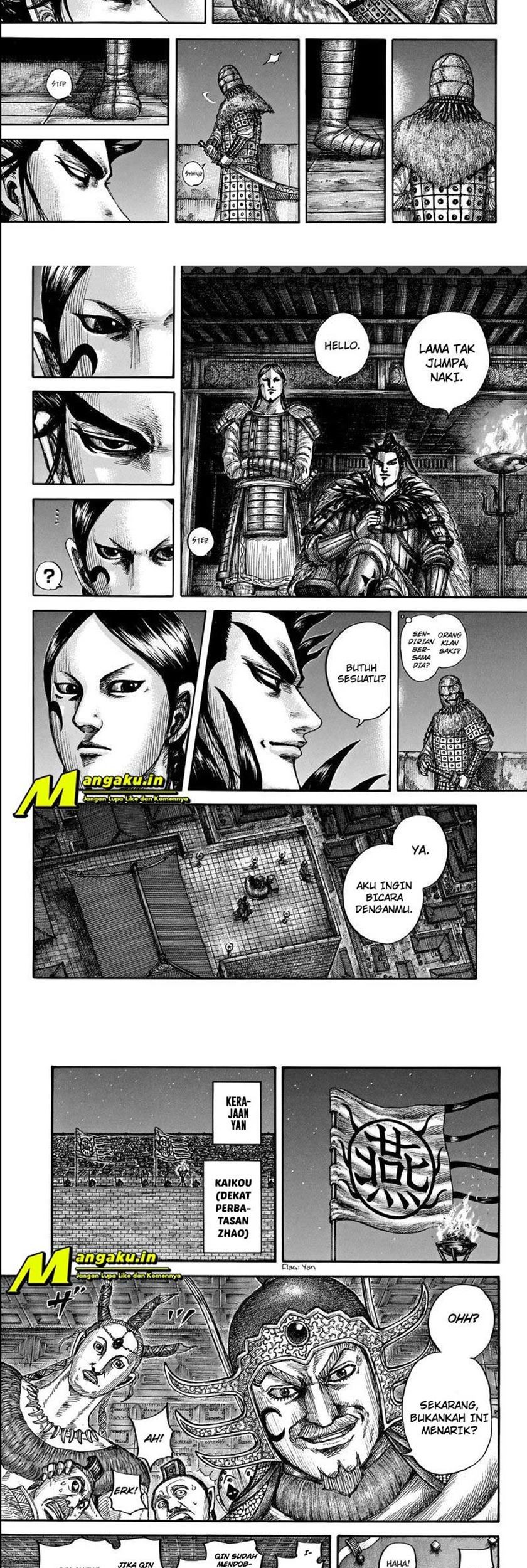 Kingdom Chapter 713 Gambar 13