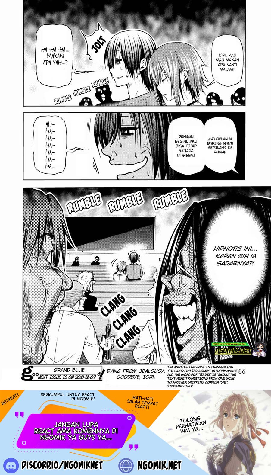 Grand Blue Chapter 73.2 Gambar 25