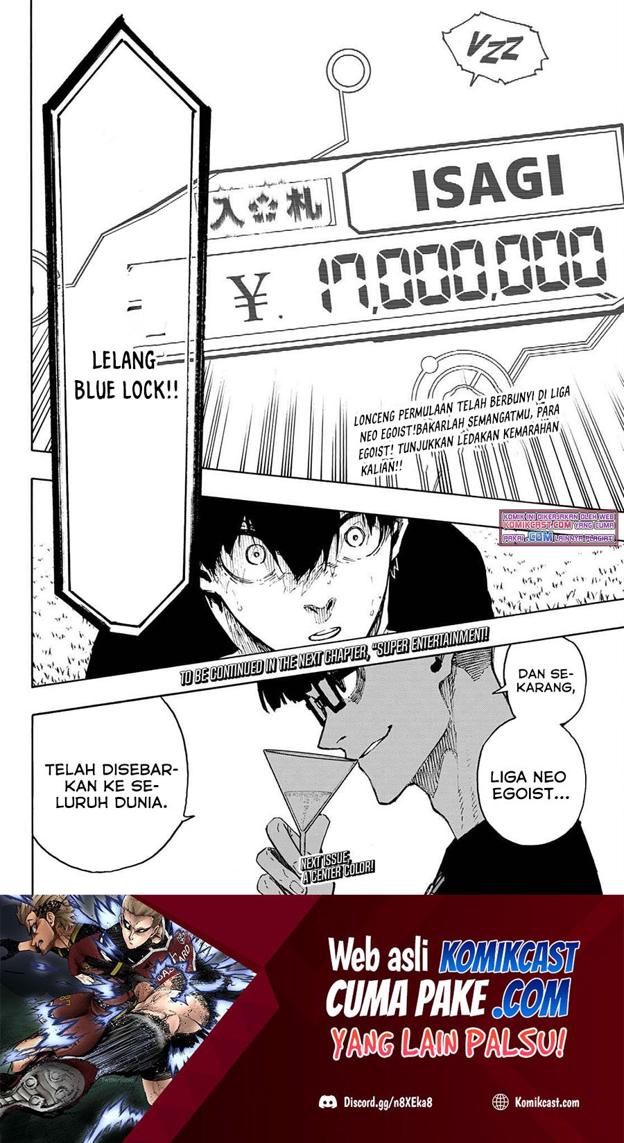 Blue Lock Chapter 168 Gambar 19