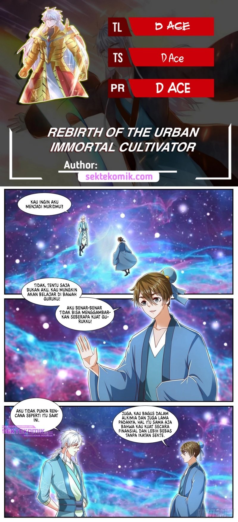 Komik Rebirth Of The Urban Immortal Cultivator Chapter 724 gambar nomor 1