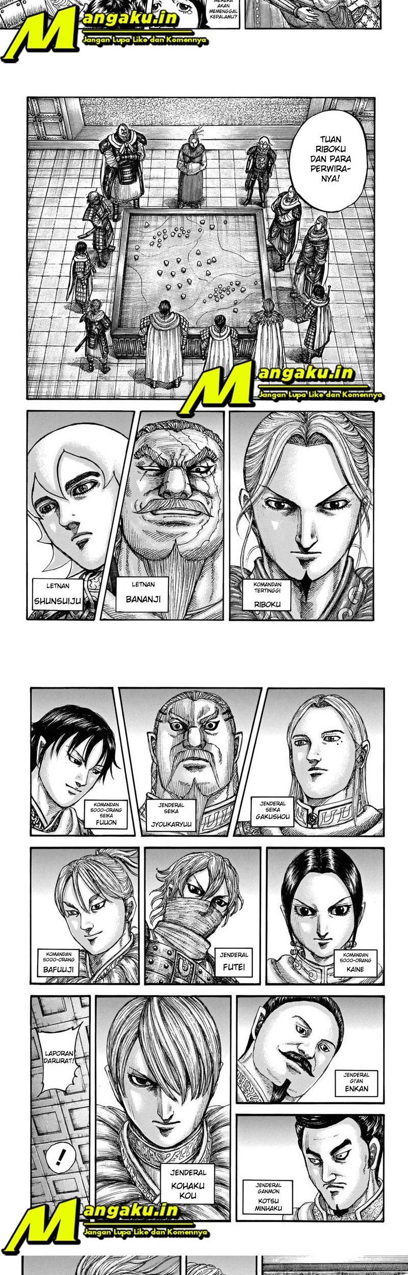 Kingdom Chapter 714 Gambar 3