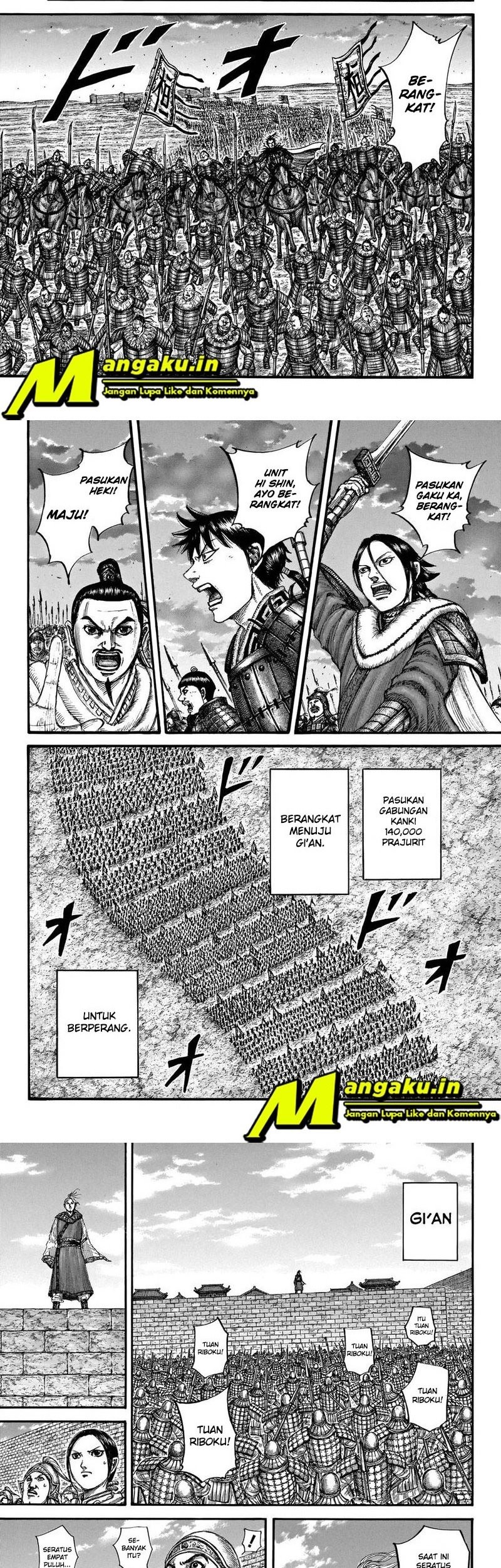 Kingdom Chapter 714 Gambar 5