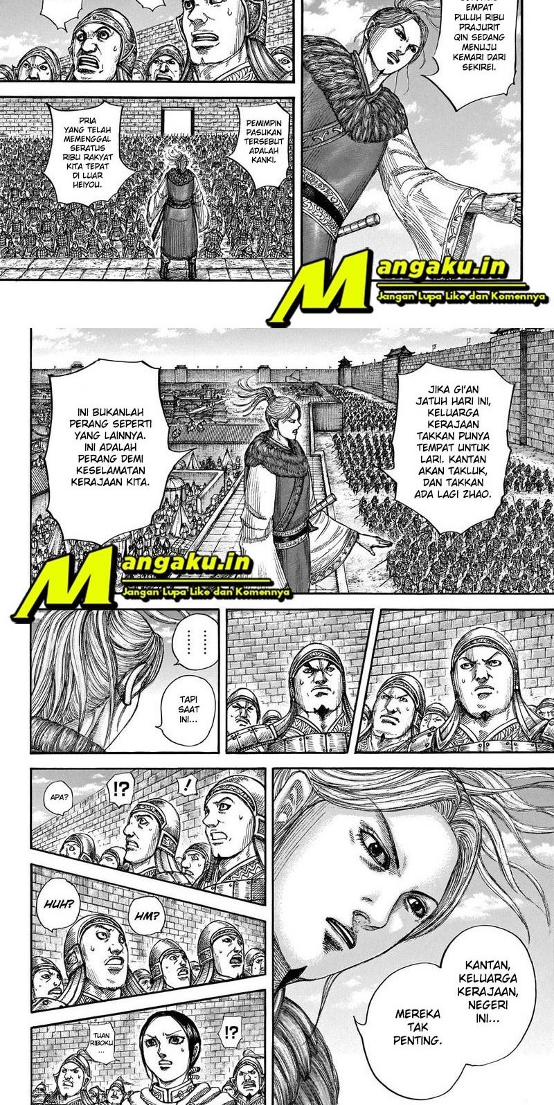 Kingdom Chapter 714 Gambar 6