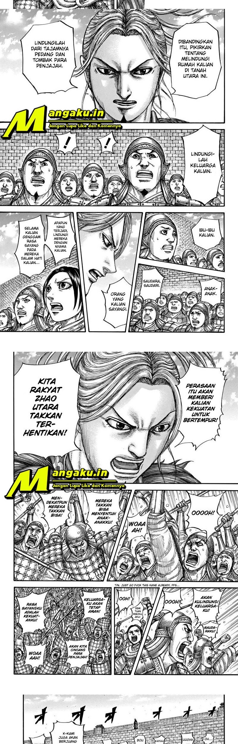Kingdom Chapter 714 Gambar 7