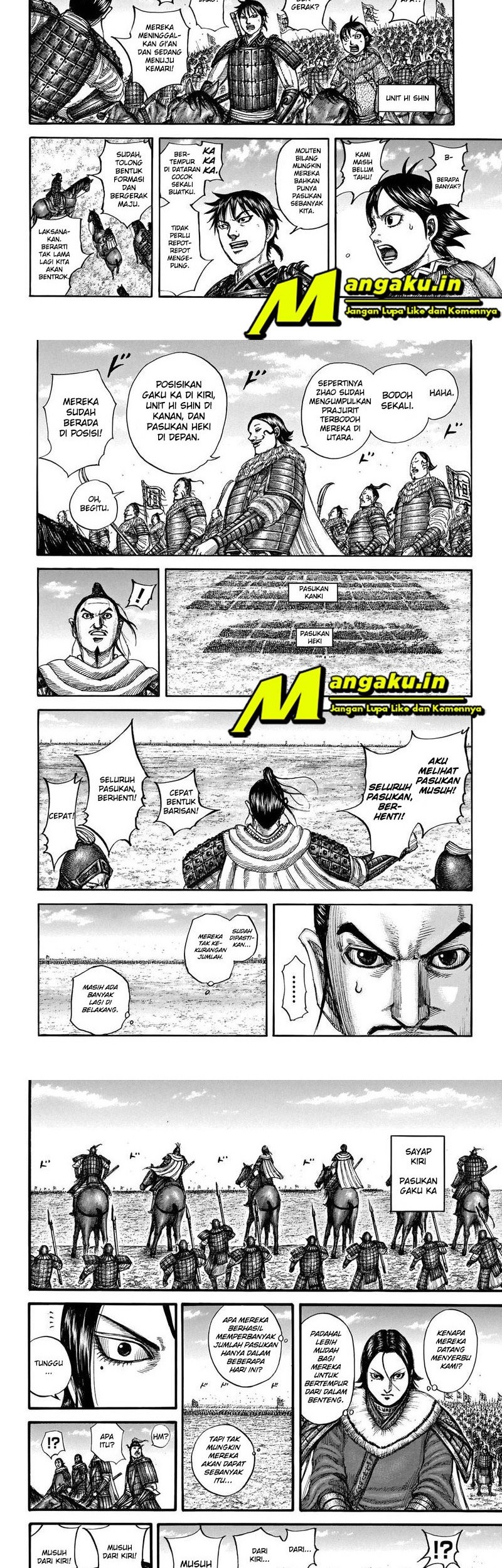 Kingdom Chapter 714 Gambar 9