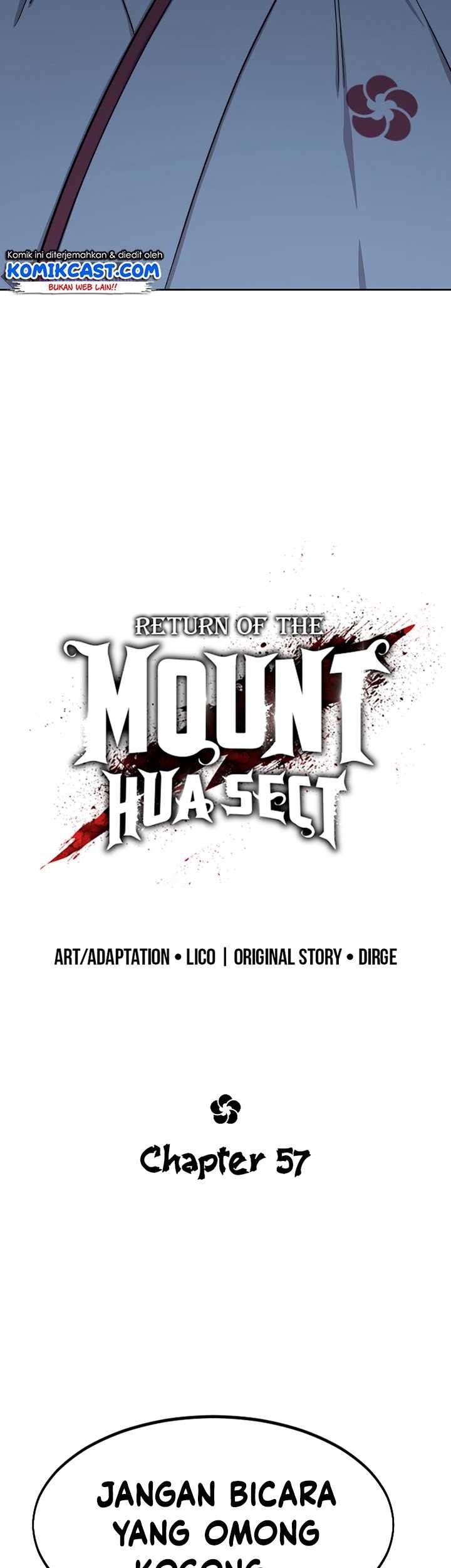 Return of the Flowery Mountain Sect Chapter 57 Gambar 28