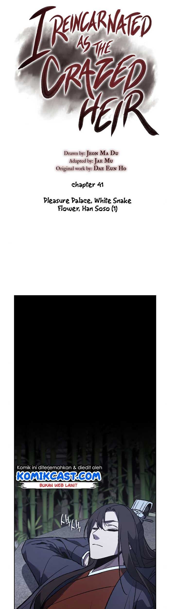 I Reincarnated As The Crazed Heir Chapter 41 Gambar 30