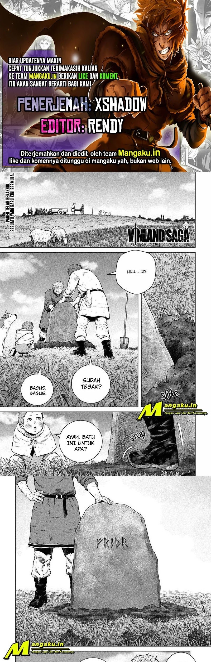 Komik Vinland Saga Chapter 192 gambar nomor 1