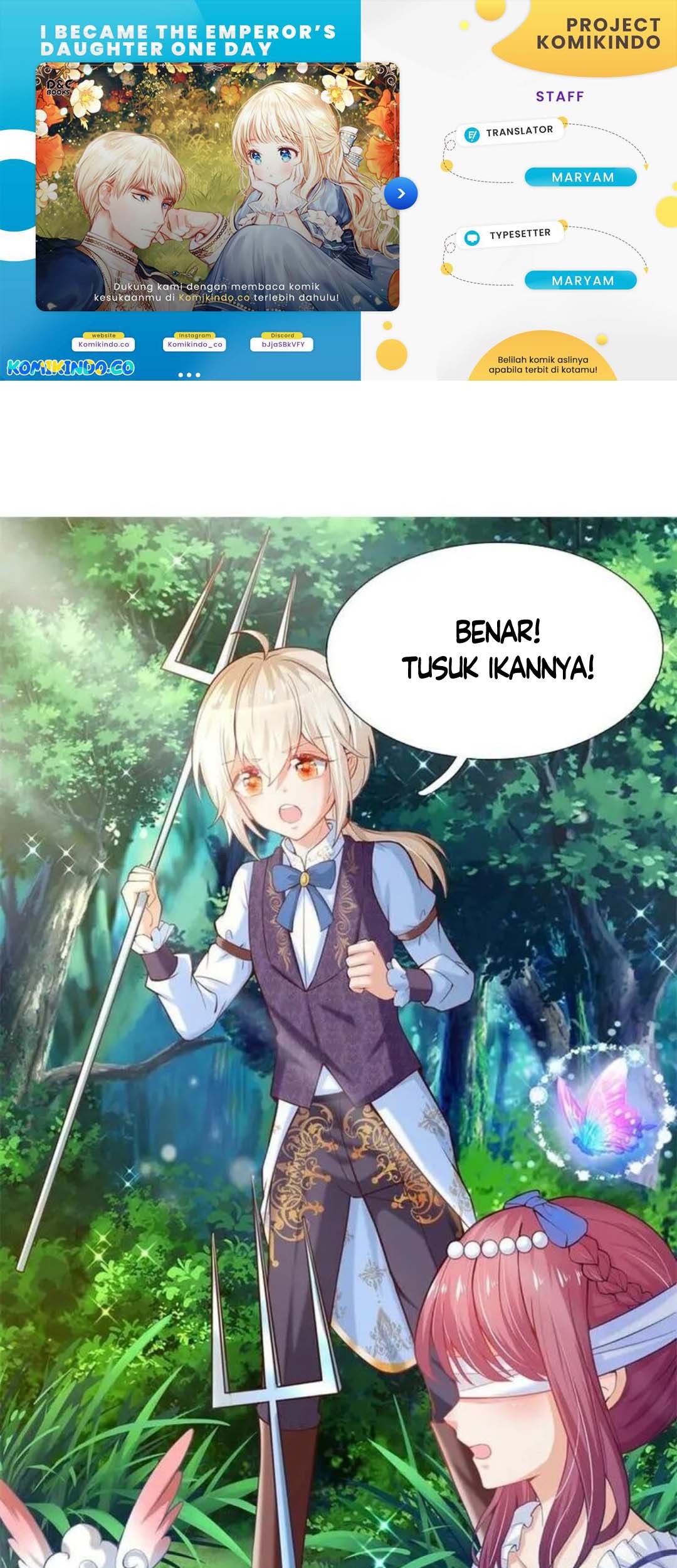 Komik I Became The Emperor’s Daughter One Day Chapter 187 gambar nomor 1