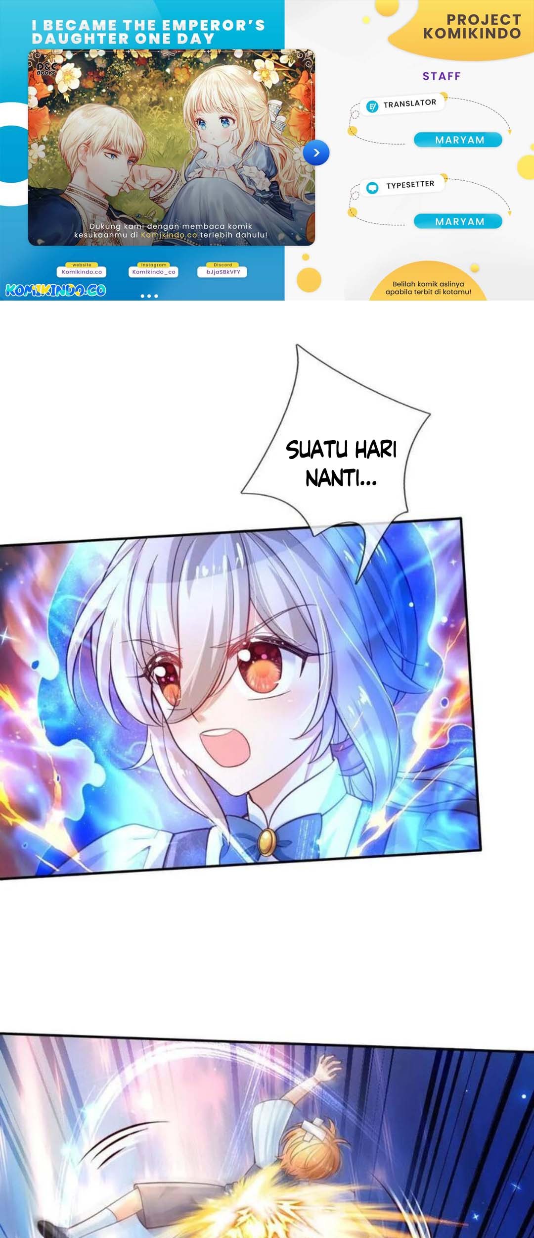 Komik I Became The Emperor’s Daughter One Day Chapter 189 gambar nomor 1