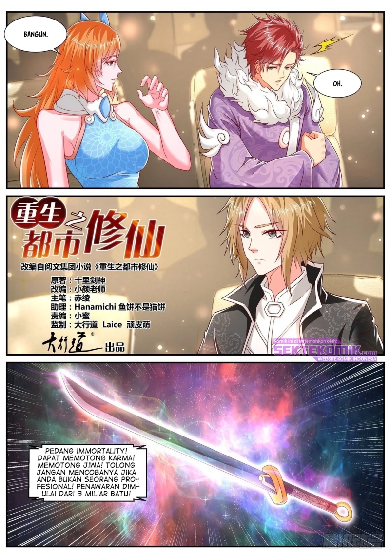Manhua Rebirth Of The Urban Immortal Cultivator Chapter 728 gambar nomor 2