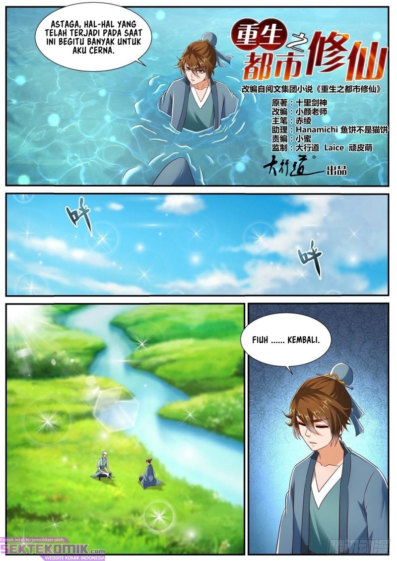 Manhua Rebirth Of The Urban Immortal Cultivator Chapter 726 gambar nomor 2