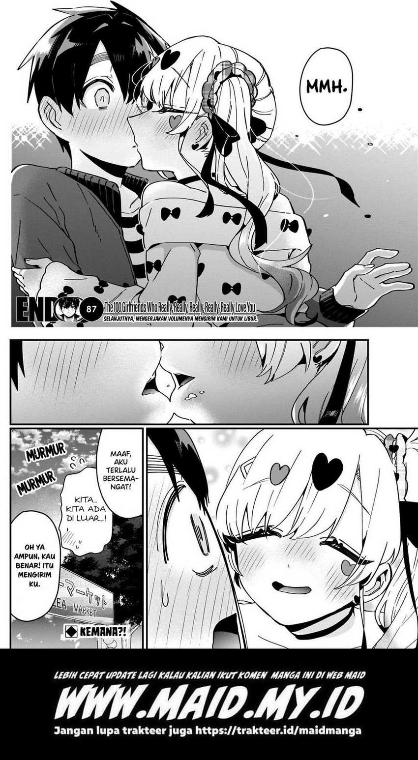 Kimi no Koto ga Dai Dai Dai Dai Daisuki na 100-ri no Kanojo Chapter 87 Gambar 22
