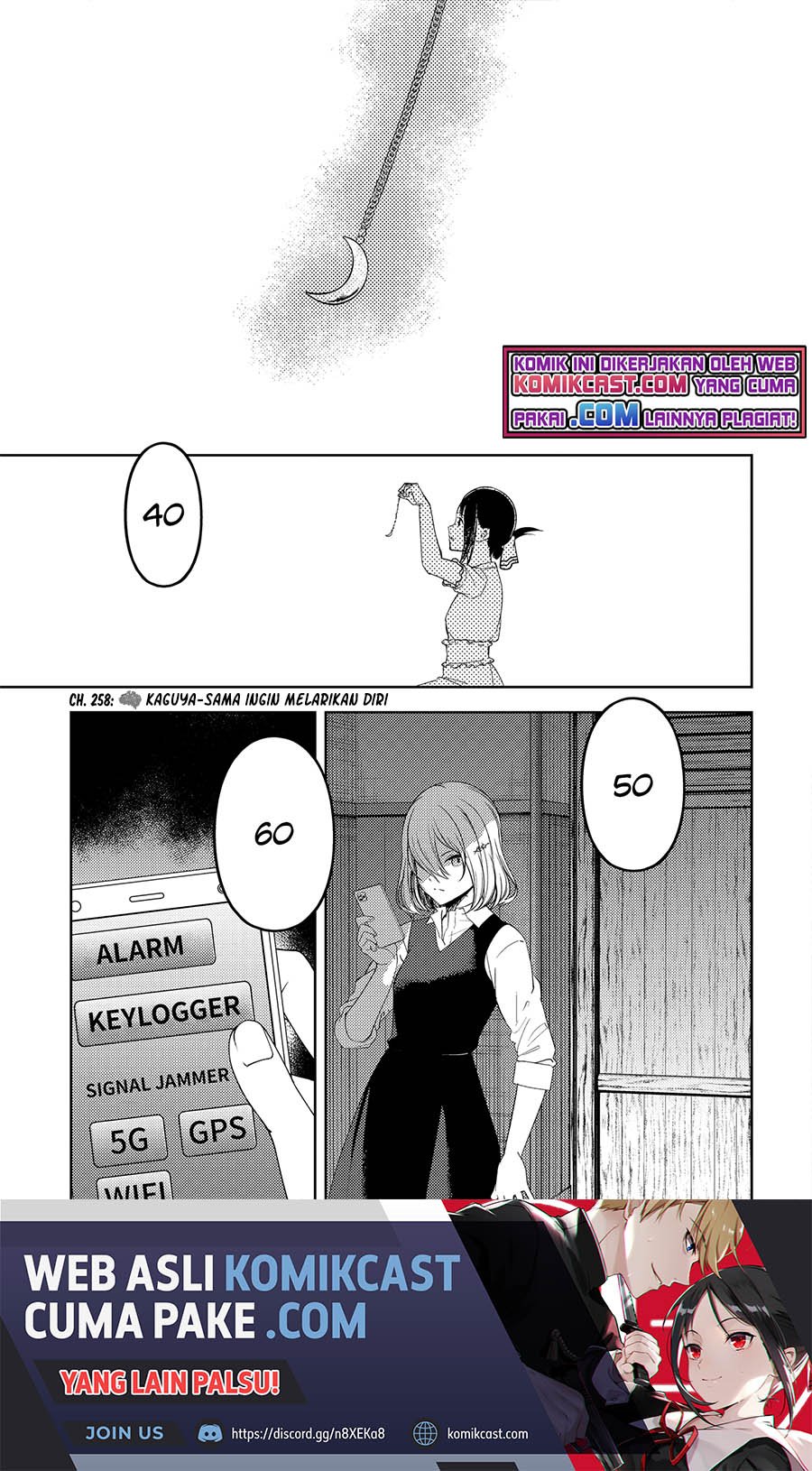 Manga Kaguya-sama wa Kokurasetai – Tensai-tachi no Renai Zunousen Chapter 258 gambar nomor 2