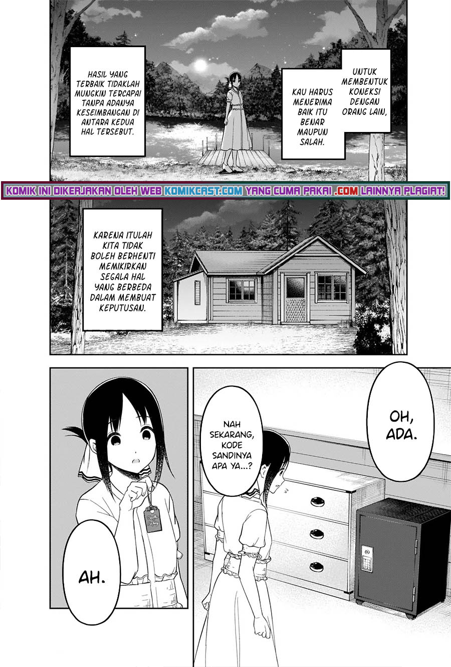 Kaguya-sama wa Kokurasetai – Tensai-tachi no Renai Zunousen Chapter 258 Gambar 9