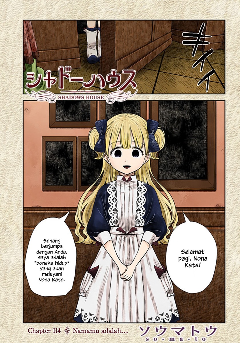 Komik Shadows House Chapter 114 gambar nomor 1