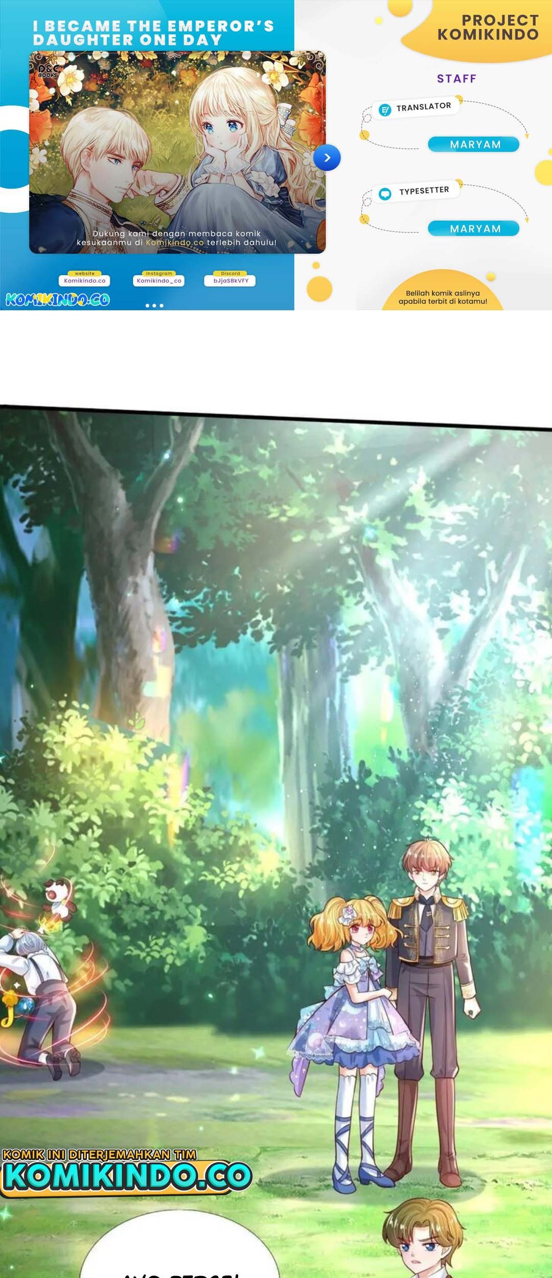 Komik I Became The Emperor’s Daughter One Day Chapter 194 gambar nomor 1