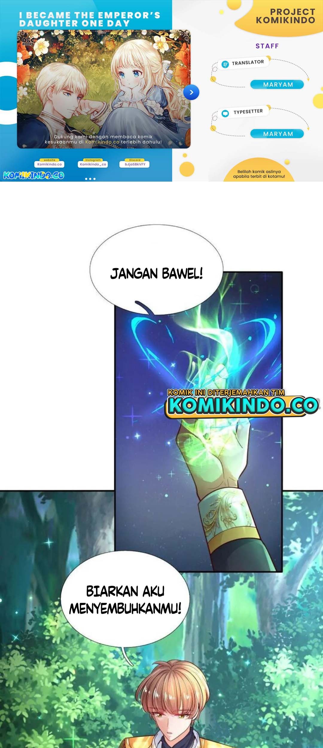 Komik I Became The Emperor’s Daughter One Day Chapter 196 gambar nomor 1