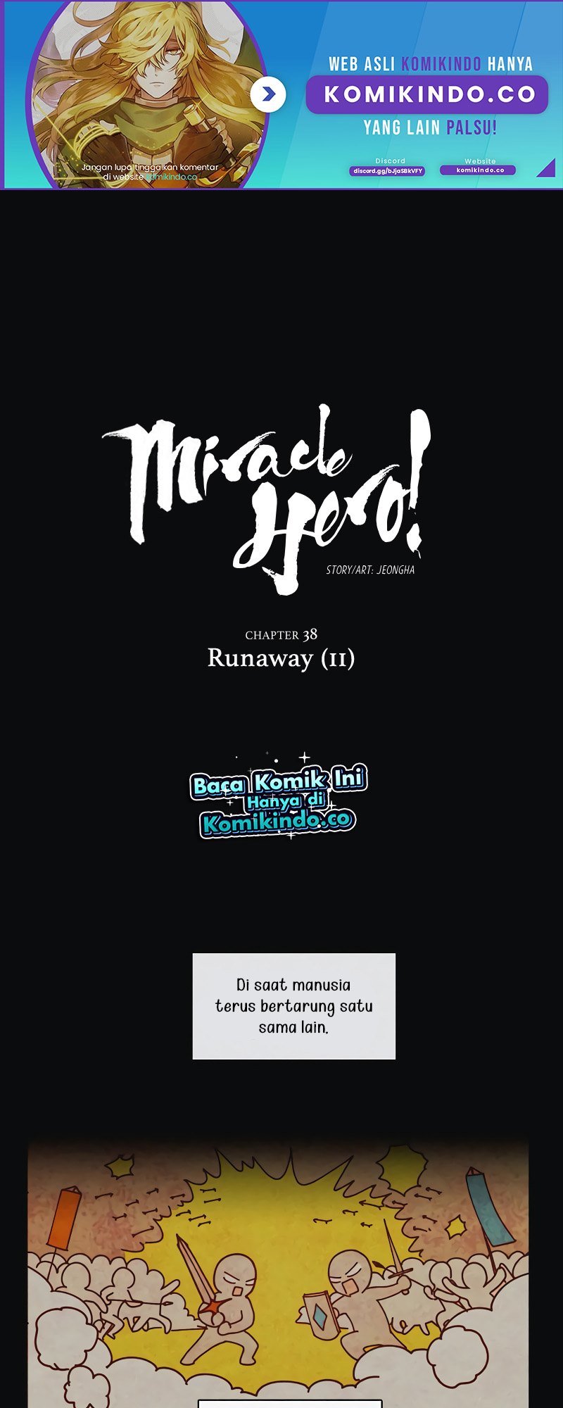 Manhwa Miracle Hero! Chapter 38 gambar nomor 2