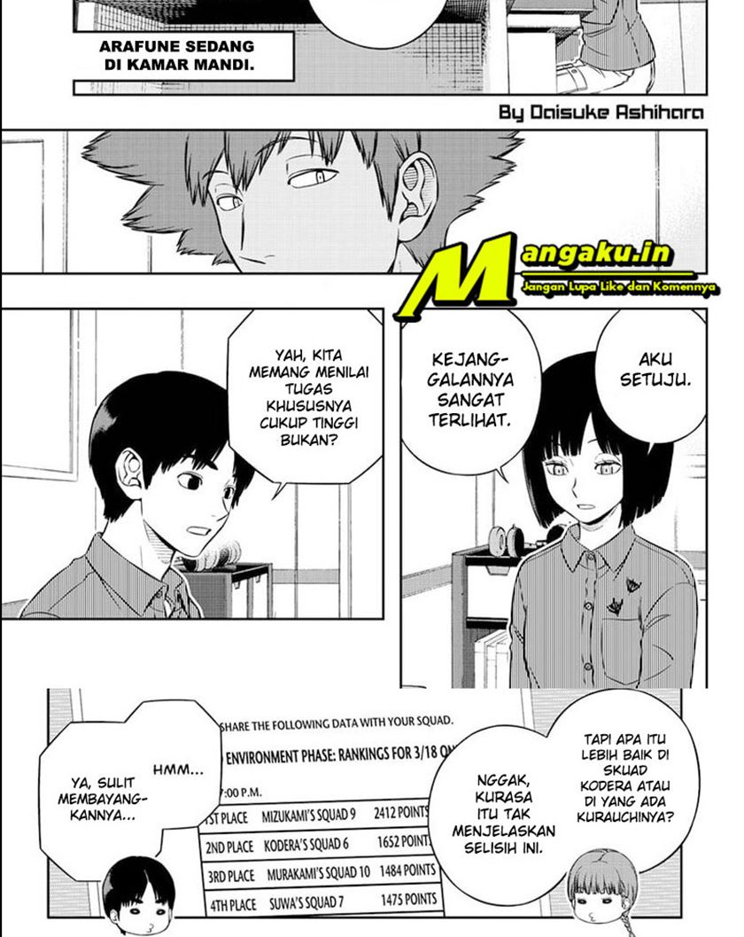 Manga World Trigger Chapter 222 gambar nomor 2