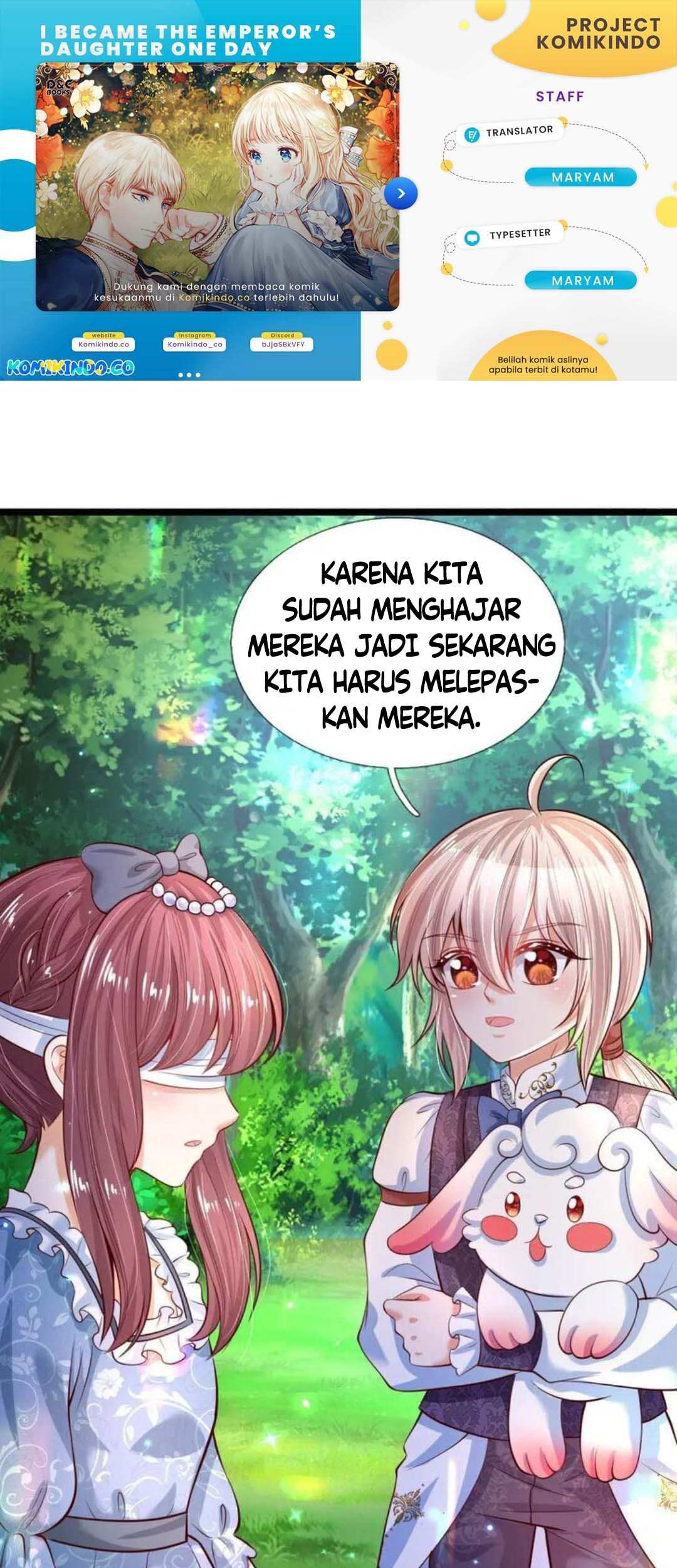 Komik I Became The Emperor’s Daughter One Day Chapter 197 gambar nomor 1