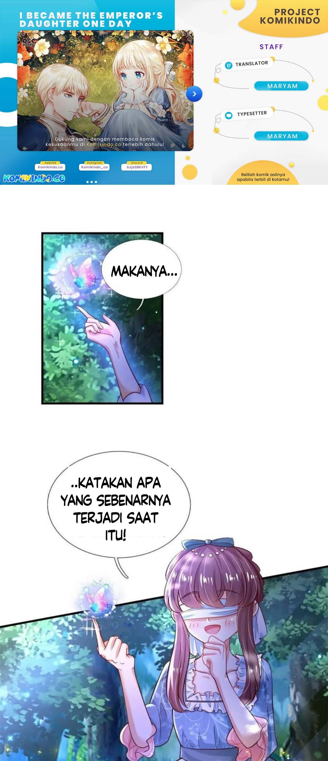 Komik I Became The Emperor’s Daughter One Day Chapter 199 gambar nomor 1