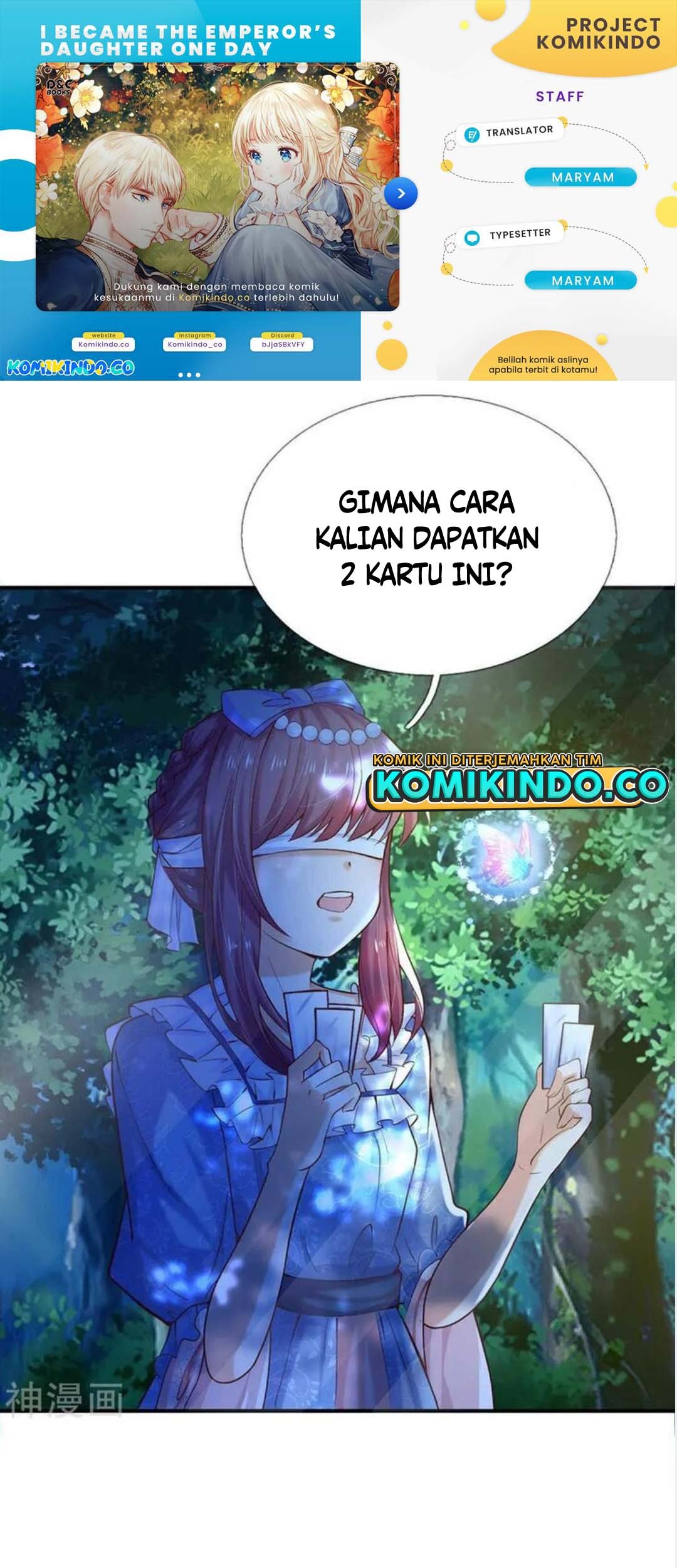 Komik I Became The Emperor’s Daughter One Day Chapter 198 gambar nomor 1