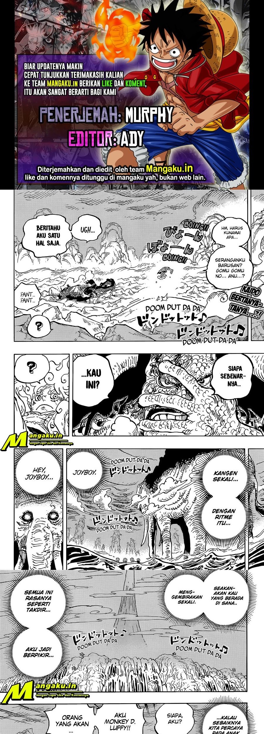 Komik One Piece Chapter 1046 gambar nomor 1