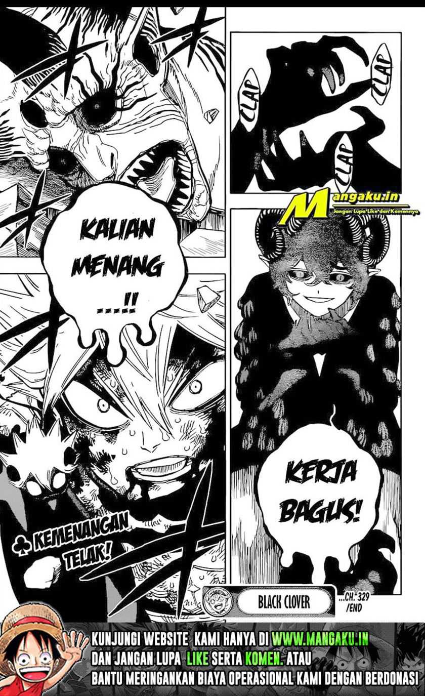 Black Clover Chapter 329 Gambar 16