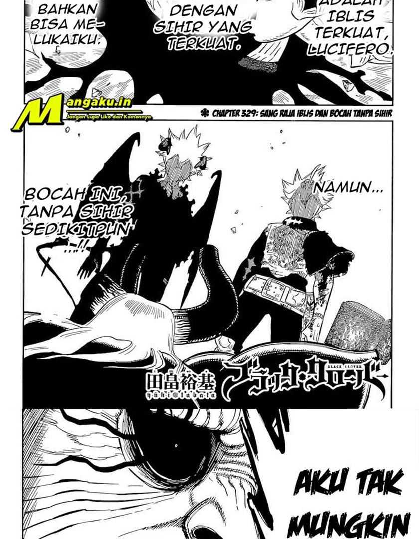 Manga Black Clover Chapter 329 gambar nomor 2