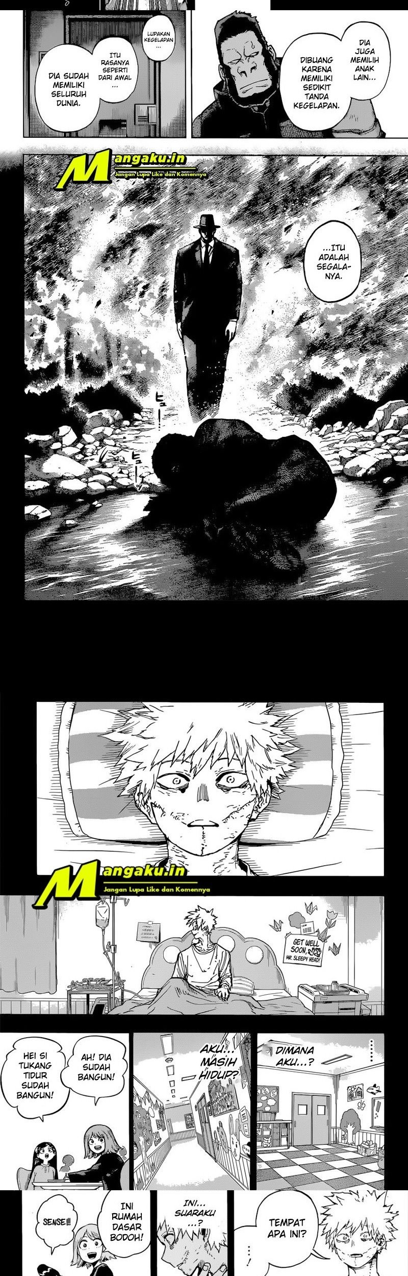 Boku no Hero Academia Chapter 350 Gambar 3