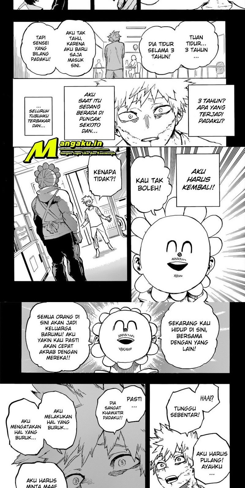 Boku no Hero Academia Chapter 350 Gambar 4
