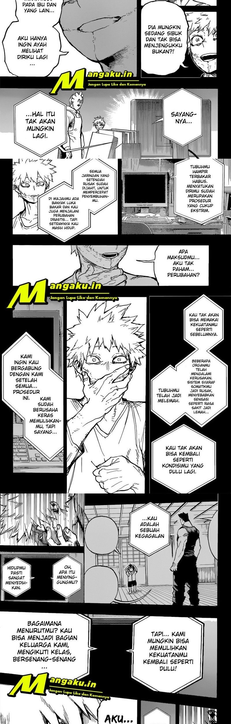 Boku no Hero Academia Chapter 350 Gambar 5