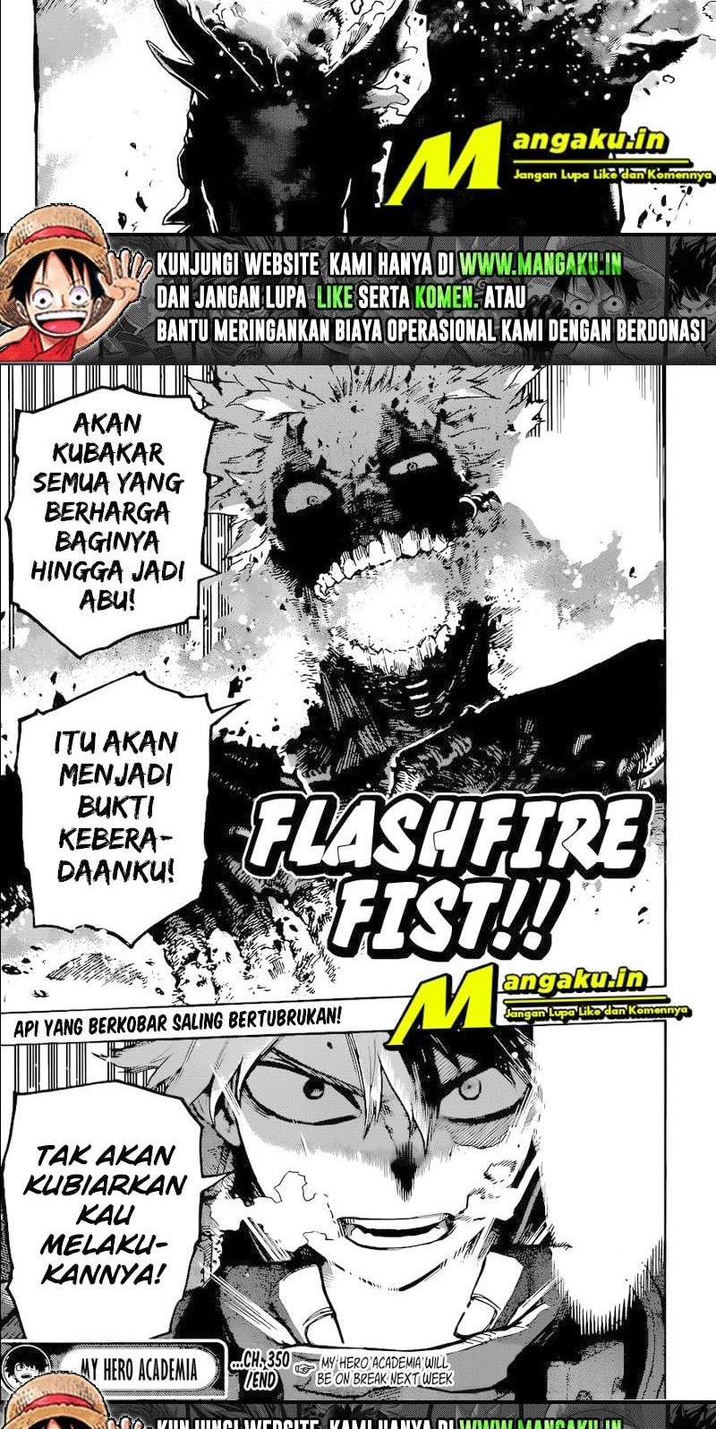 Boku no Hero Academia Chapter 350 Gambar 10
