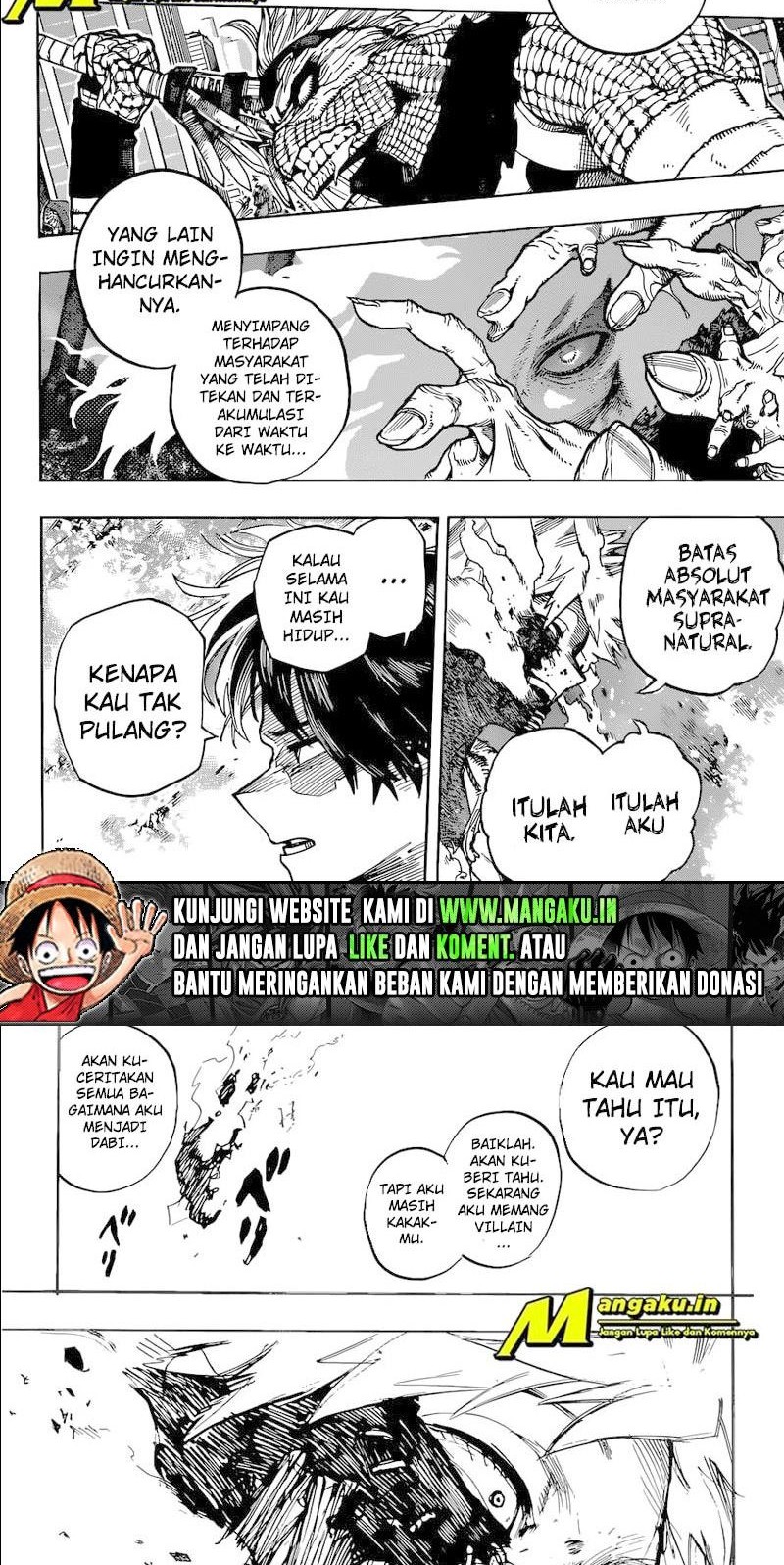Boku no Hero Academia Chapter 349 Gambar 8