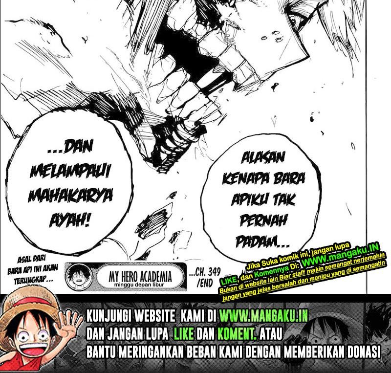Boku no Hero Academia Chapter 349 Gambar 9