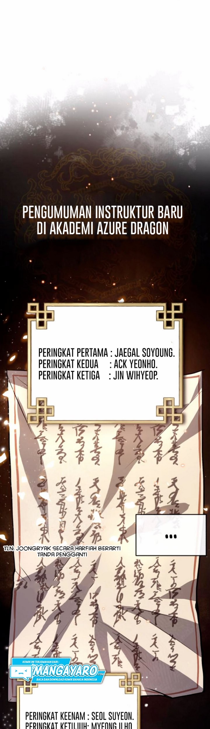 Number One Star Instructor Master Baek Chapter 29.2 Gambar 52