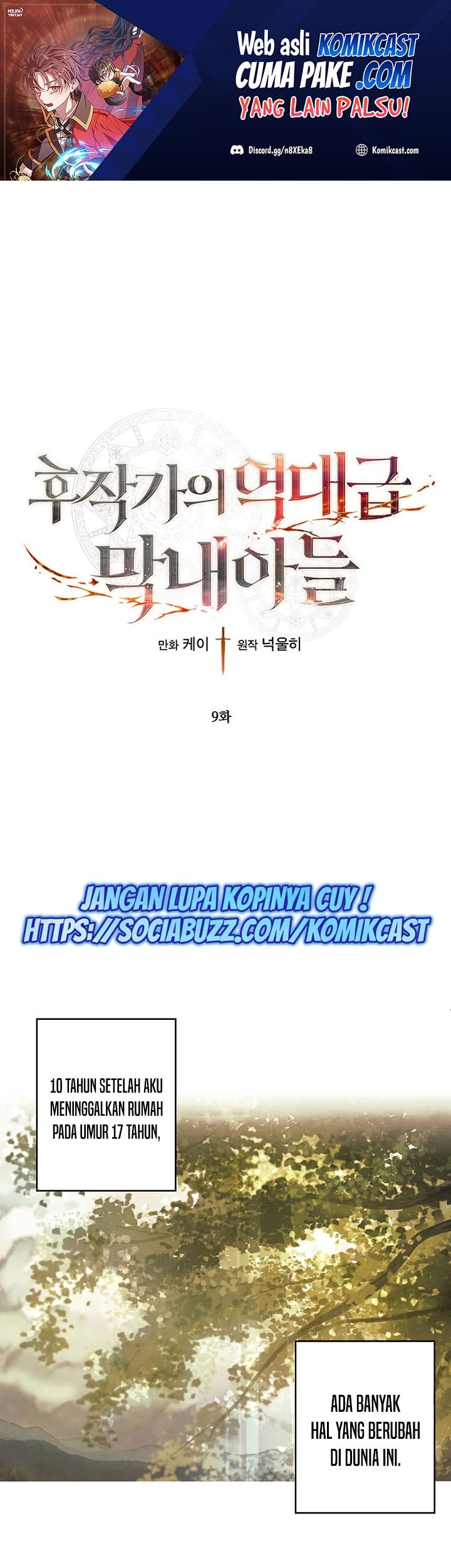 Manhwa Legendary Youngest Son of the Marquis House Chapter 09 gambar nomor 2