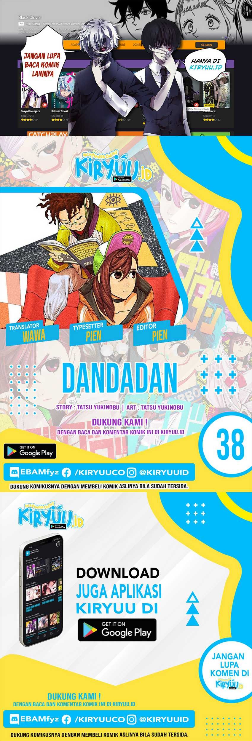 Komik DANDADAN Chapter 38 gambar nomor 1