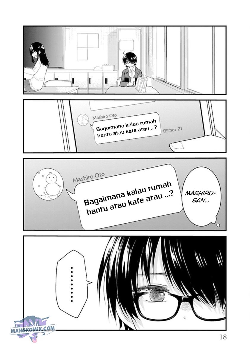 Koe ga dasenai Shoujo wa “Kanojo ga Yasashisugiru” to Omotte iru Chapter 42 Gambar 9