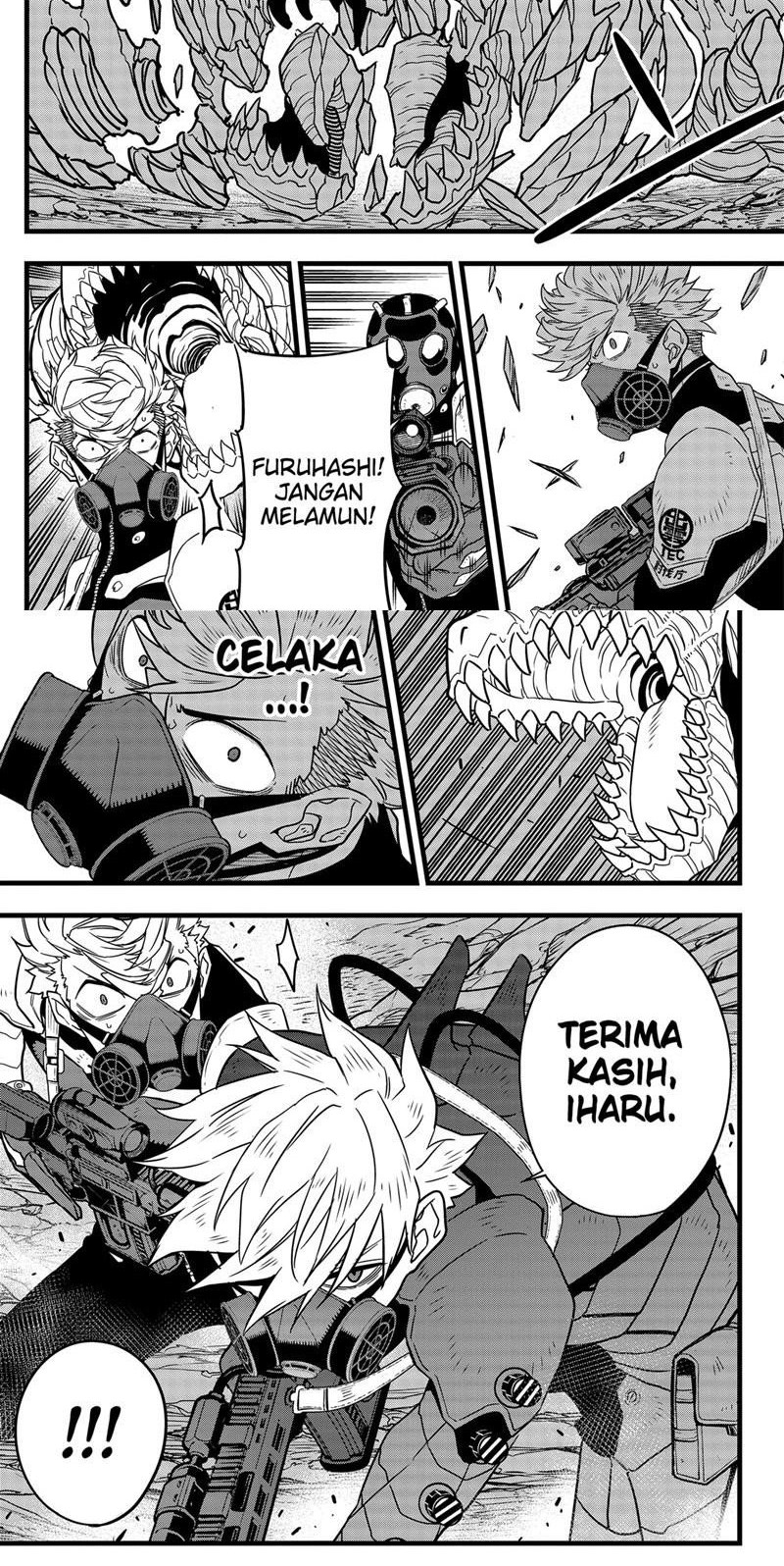 8Kaijuu Chapter 60 Gambar 13